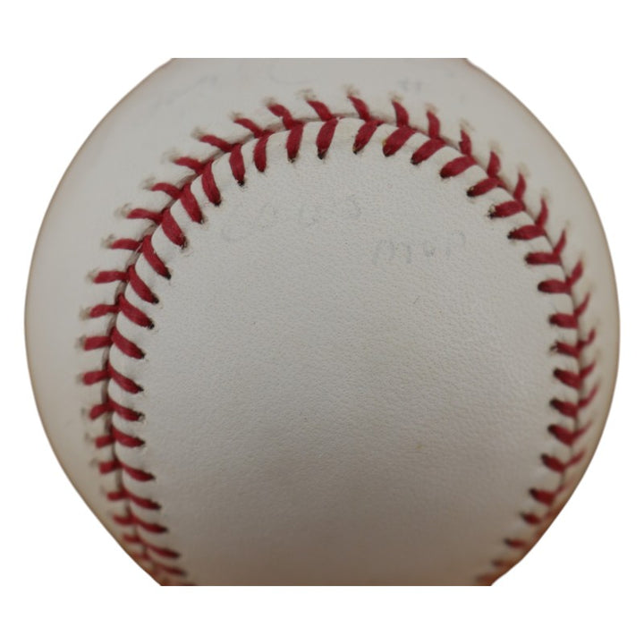 Bobby Richardson New York Yankees Autographed Inscribed OMLB Baseball JSA COA