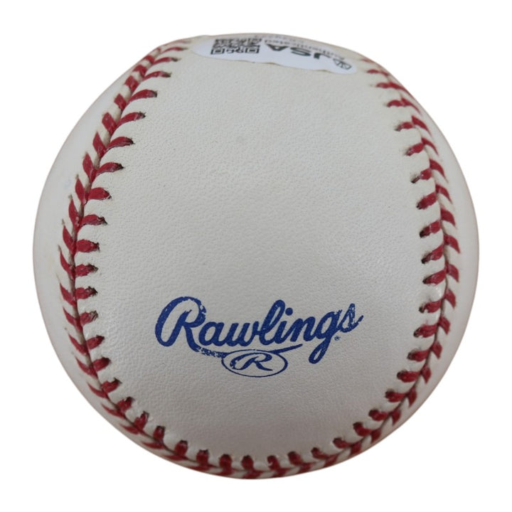 Bobby Murcer Yankees Autographed Mickey Mantle Foundation Logo Baseball JSA COA