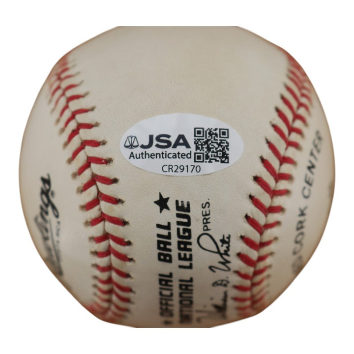 Dallas Green Philadelphia Phillies Autographed ONL Baseball JSA COA