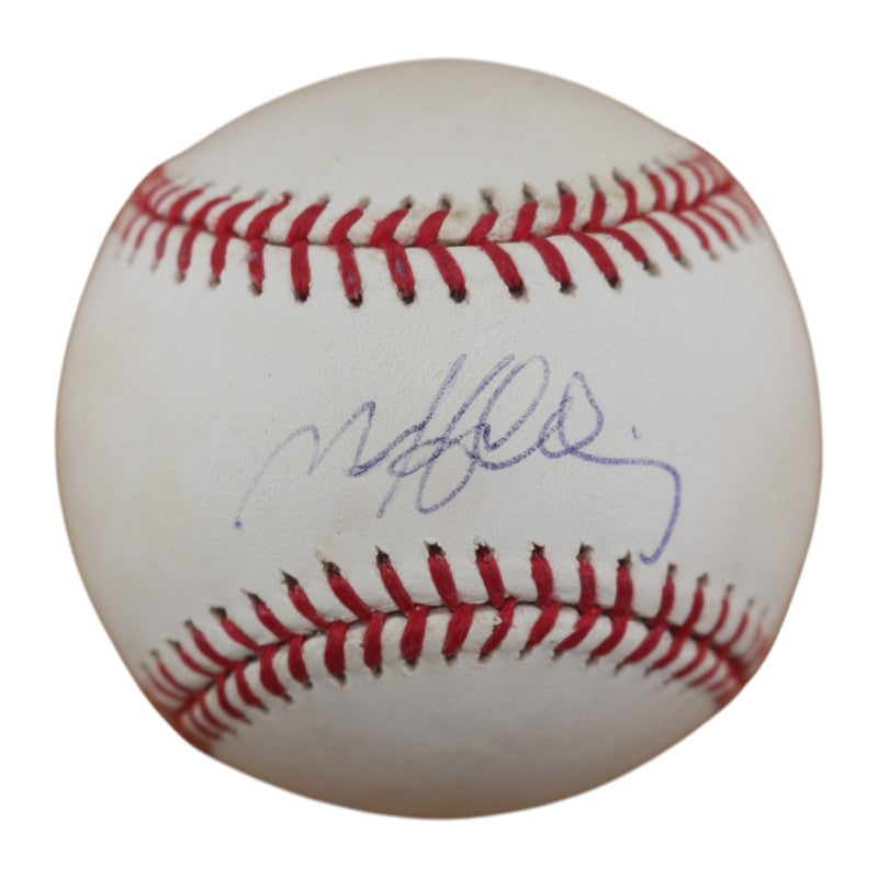 Matt Holiday Rockies Cardinals Autographed OMLB Baseball JSA COA