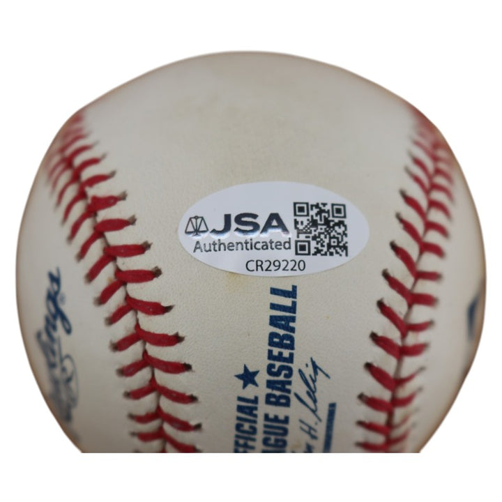 Matt Holiday Rockies Cardinals Autographed OMLB Baseball JSA COA