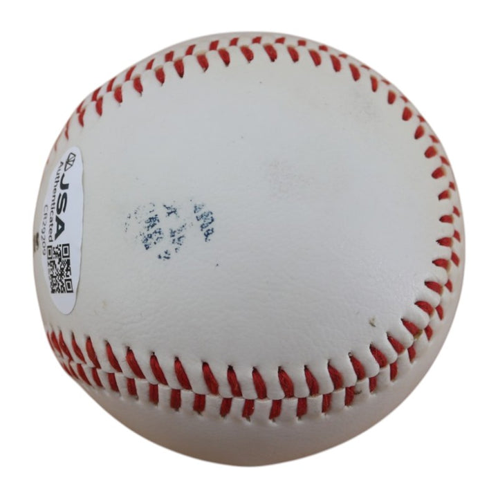 Mark Fidrych Detroit Tigers Autographed Syracuse Cheifs Baseball JSA COA