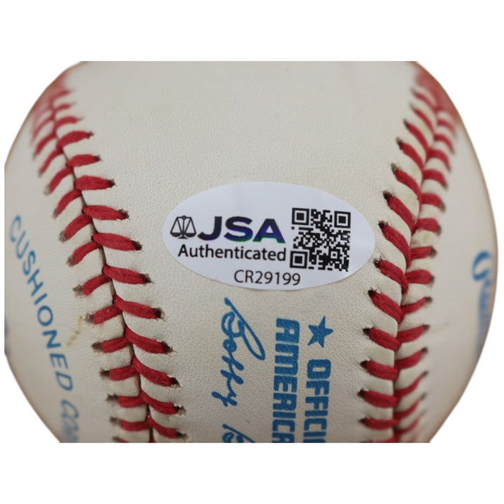 Joe Pepitone New York Yankees Autographed OAL Baseball JSA COA