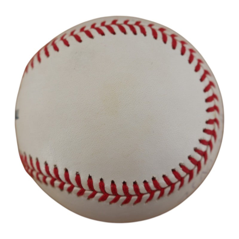 Gary Apple CBS News Autographed Inscribed OMLB Baseball JSA  COA