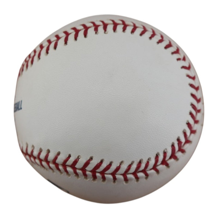 Rudy May New York Yankees Autographed OMLB Baseball JSA COA