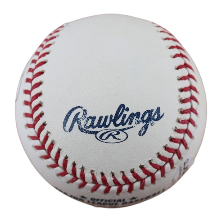 Scott Bradley New York Yankees Autographed OMLB Baseball JSA COA
