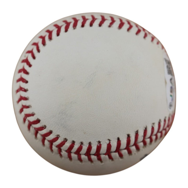 Scott Bradley New York Yankees Autographed OMLB Baseball JSA  COA-2