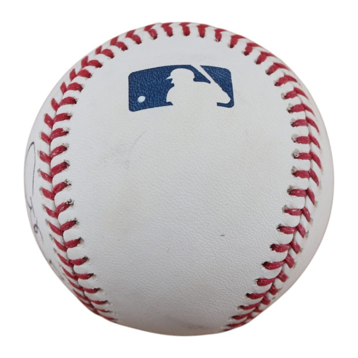 Scott Bradley New York Yankees Autographed OMLB Baseball JSA  COA-2