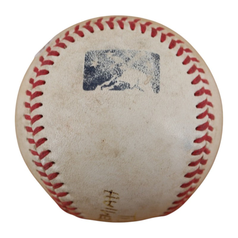 Wally Backman New York Mets Autographed Inscribed NYPL Baseball JSA COA