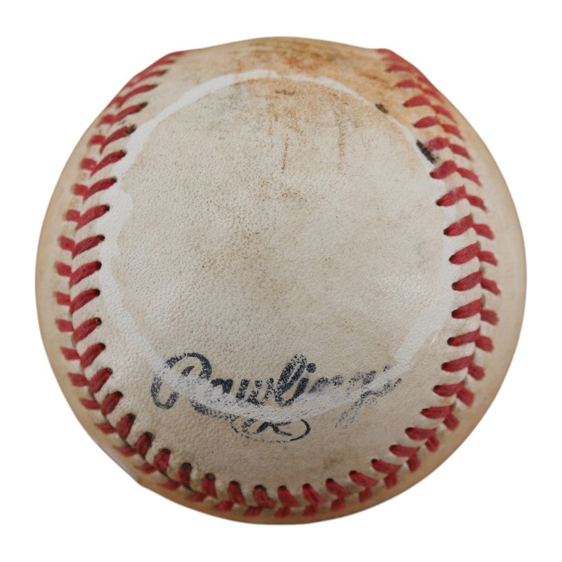 Wally Backman New York Mets Autographed Inscribed NYPL Baseball JSA COA