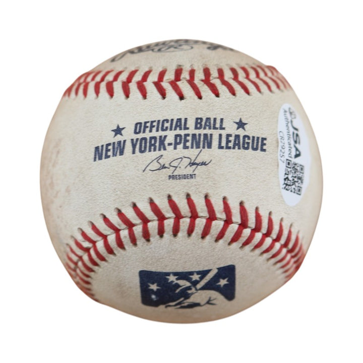 Jerad Head Cleveland Indians Autographed ONPL Baseball JSA COA
