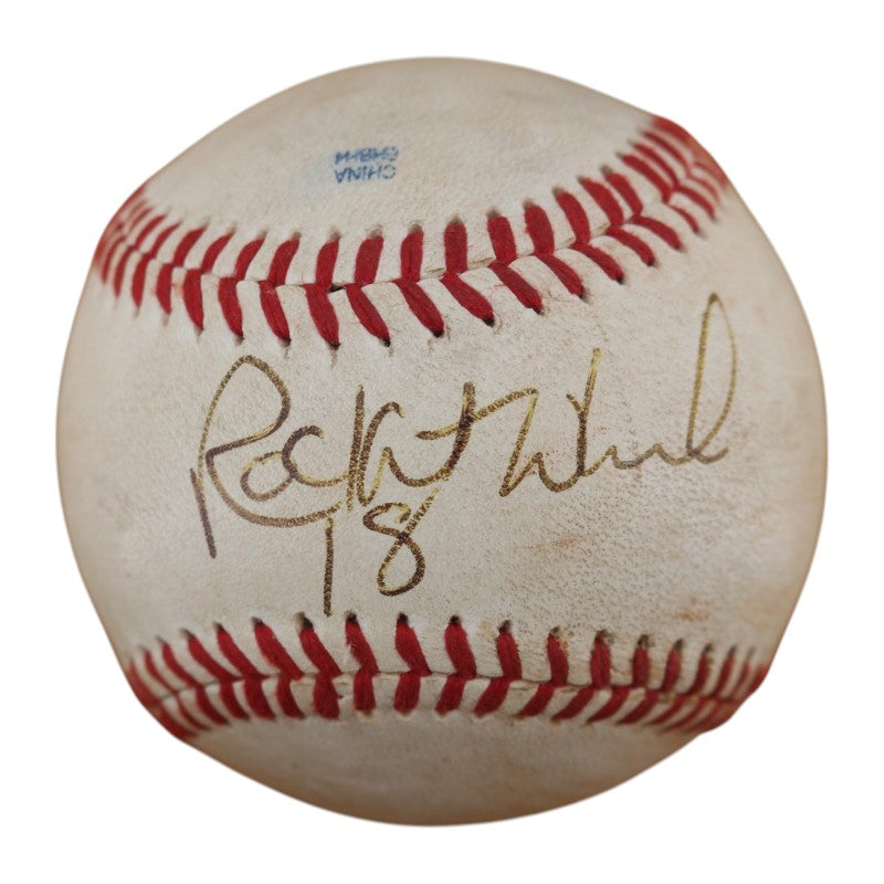 Rocket Wheeler Toronto Blue Jays Autographed NYPL Baseball JSA COA