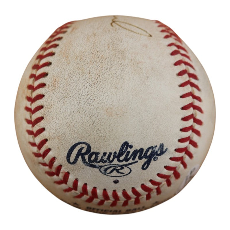 Rocket Wheeler Toronto Blue Jays Autographed NYPL Baseball JSA COA