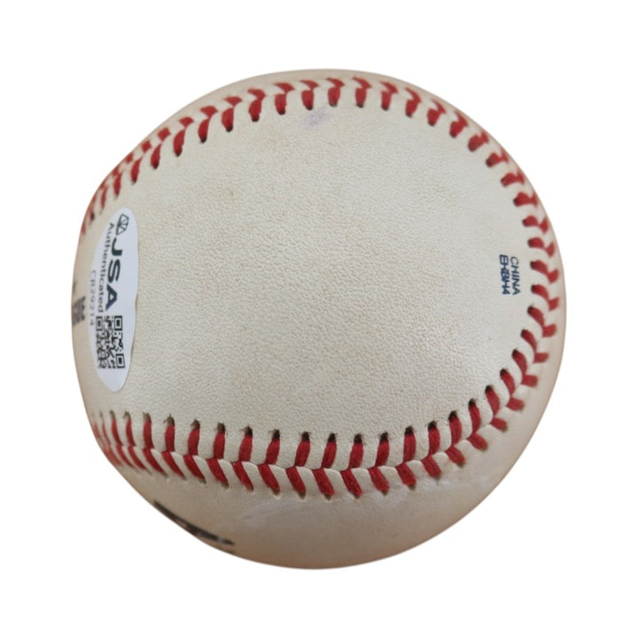 Ryan Ripken Baltimore Orioles Autographed NYPL Baseball JSA COA
