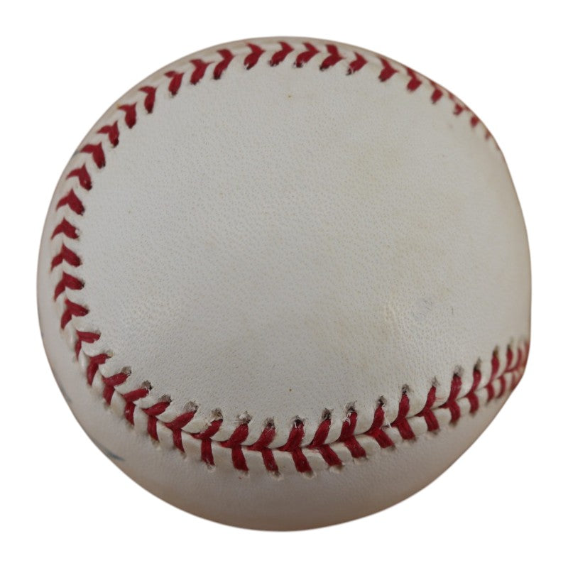 Eric Chavez New York Mets Autographed OMLB Baseball JSA COA