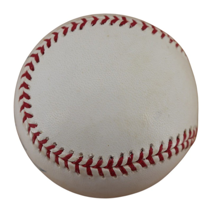 Eric Chavez New York Mets Autographed OMLB Baseball JSA COA