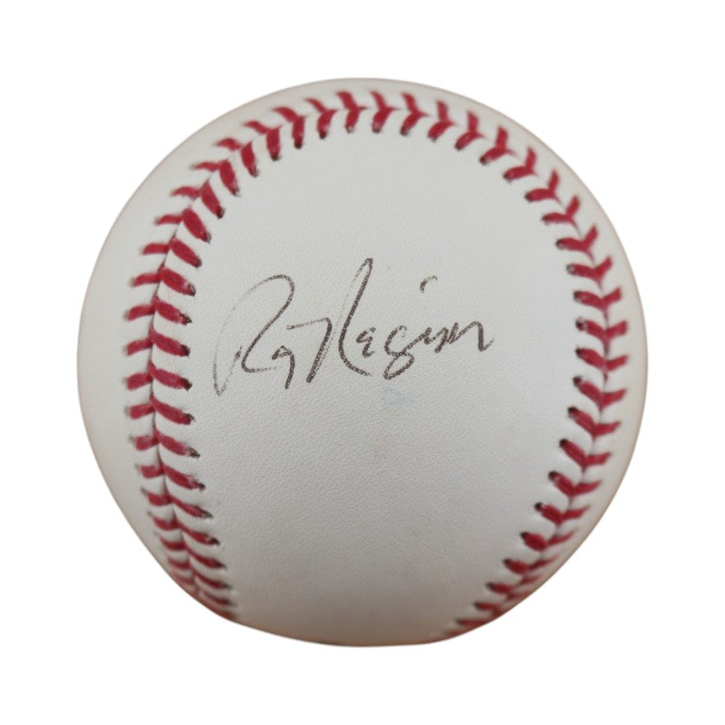 Ray Negron New York Yankees Autographed OMLB Baseball JSA COA