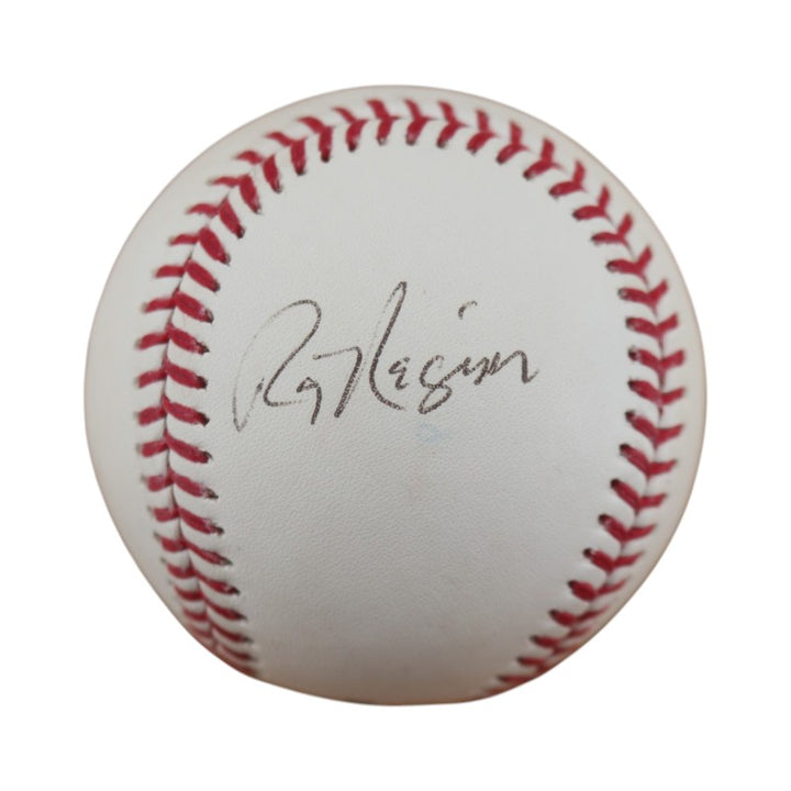 Ray Negron New York Yankees Autographed OMLB Baseball JSA COA