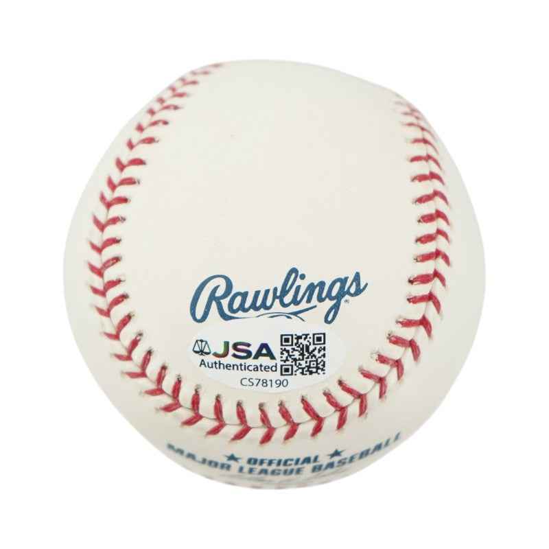 Don Larsen New York Yankees Signed Inscribed Rawlings OMLB Baseball JSA COA