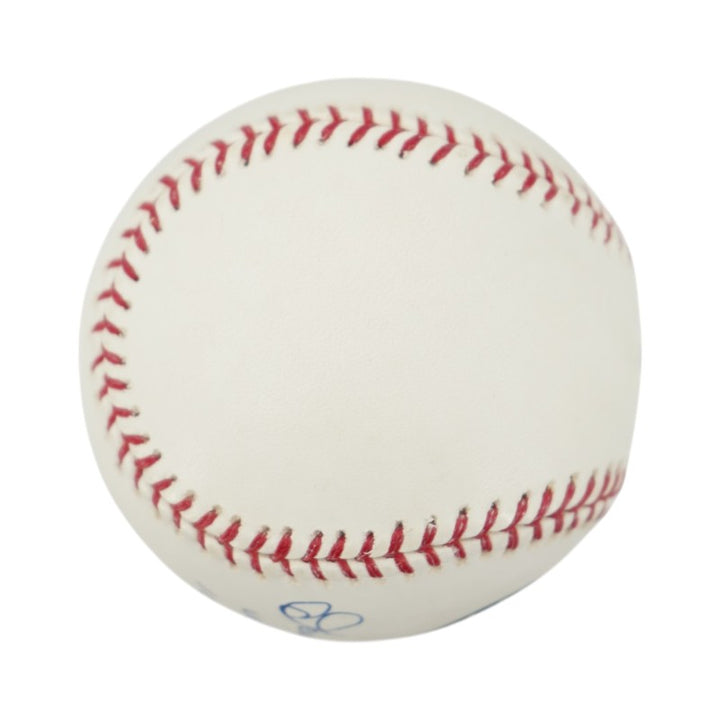 Don Larsen New York Yankees Signed Inscribed Rawlings OMLB Baseball JSA COA