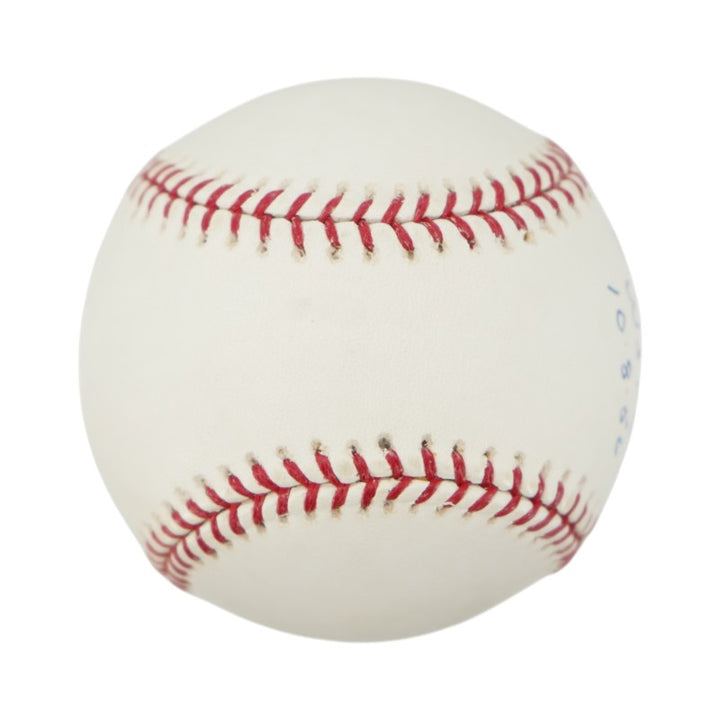 Don Larsen New York Yankees Signed Inscribed Rawlings OMLB Baseball JSA COA