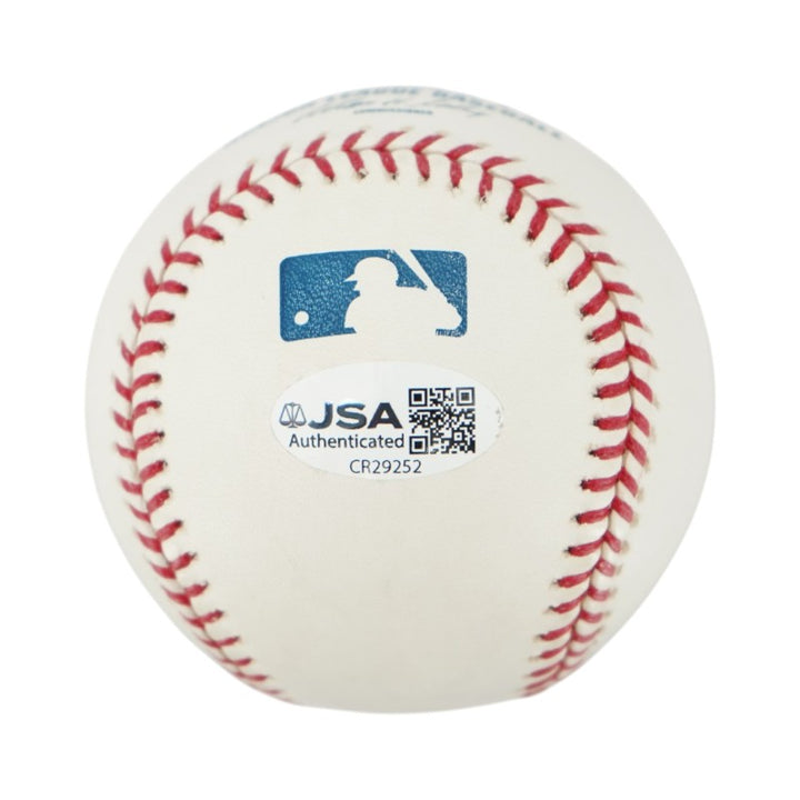 Ron Blomberg Yankees White Sox Rawlings OMLB Baseball JSA COA
