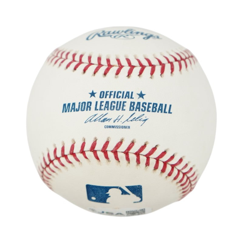 Ron Blomberg Yankees White Sox Rawlings OMLB Baseball JSA COA