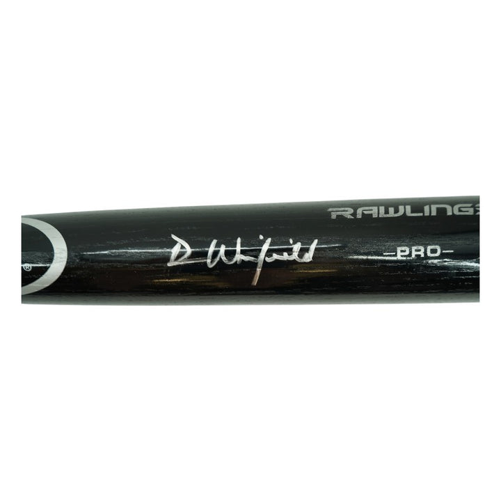 Dave Winfield Yankees Padres Angels Autographed Rawlings Pro Black Bat 