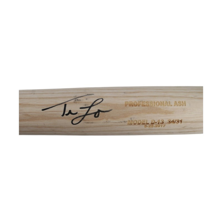 Tim Locastro Arizona Diamondbacks Autographed Dinger D-13 Ash Model Bat JSA COA