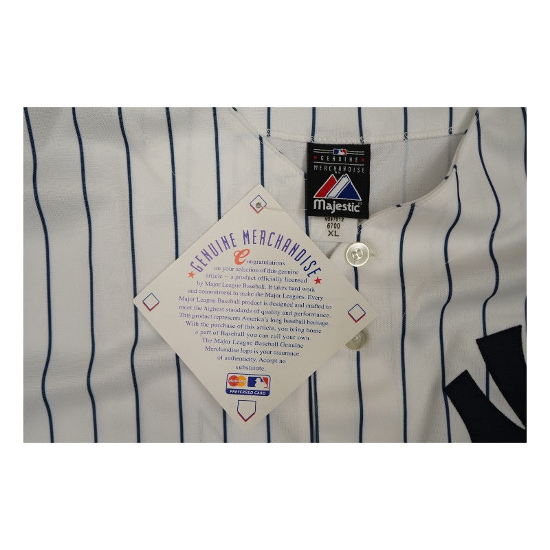 AJ Burnett New York Yankees Autographed Replica Jersey Steiner COA/MLB Auth 