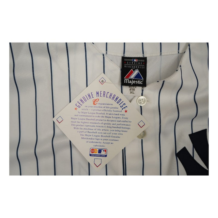AJ Burnett New York Yankees Autographed Replica Jersey Steiner COA/MLB Auth 