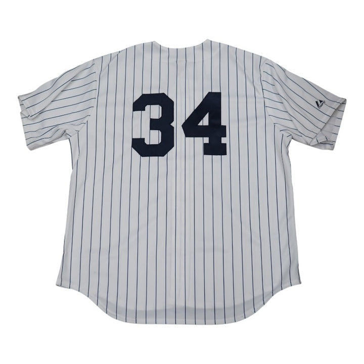 AJ Burnett New York Yankees Autographed Replica Jersey Steiner COA/MLB Auth 