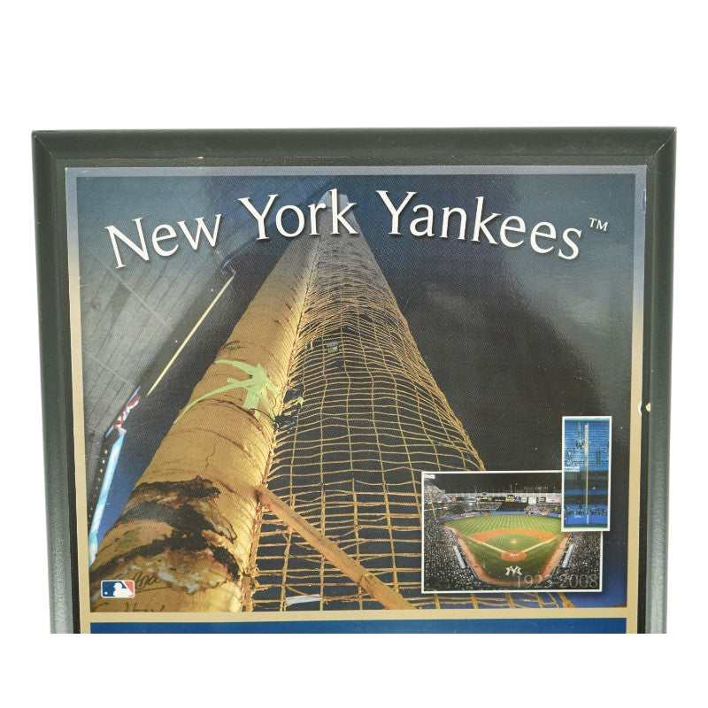 New York Yankees Plaque Authentic Foul Pole Piece From Old Yankee Stadium Steiner LOA