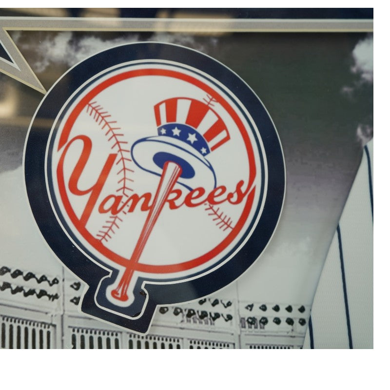 Mariano Rivera New York Yankees Autographed Framed Jersey 28x36 3D Printed Steiner COA