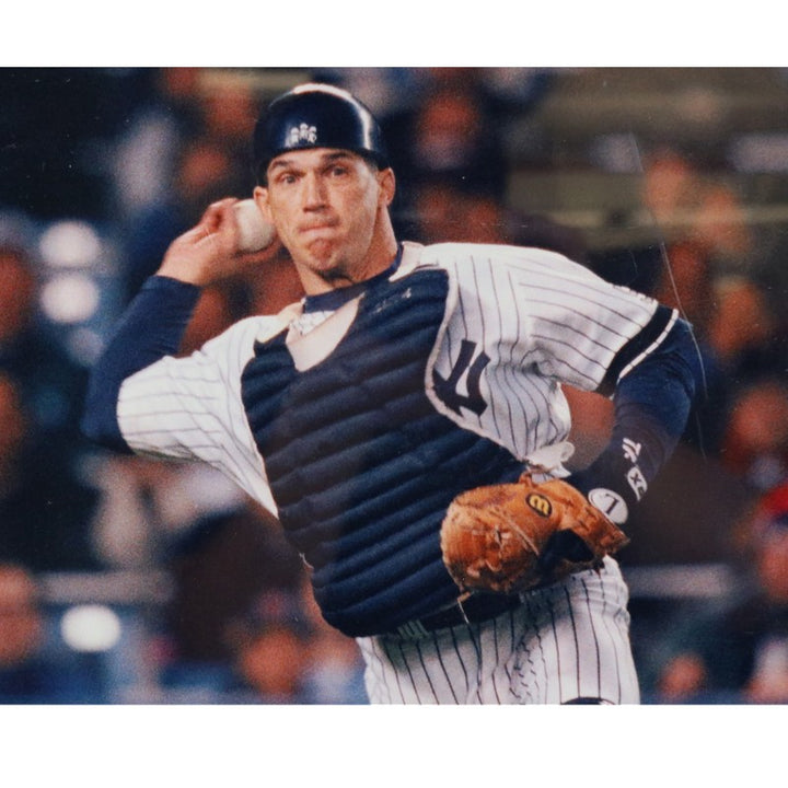 Joe Girardi New York Yankees Autographed Framed 16x20 Photo JSA COA