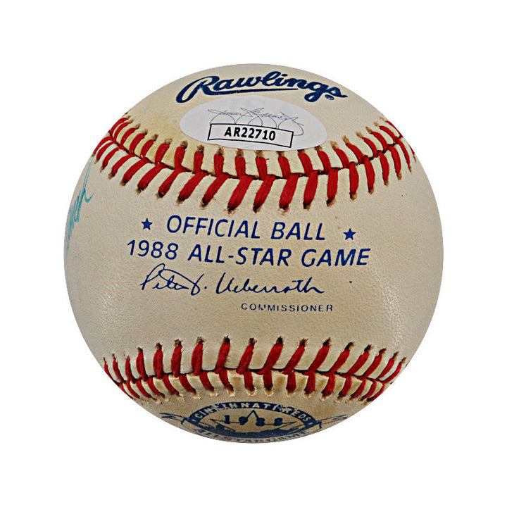 Johnny Bench Cincinnati Reds Autographed Signed 1988 MLB All-Star Game Logo Baseball (JSA COA)