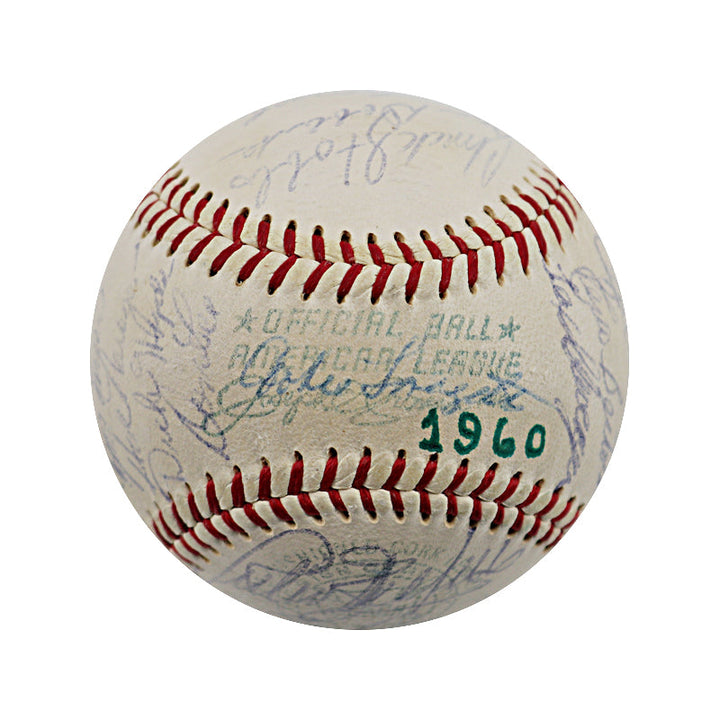 Killebrew, Kaat, Valo 1960 Washington Senators Team Signed Autographed OAL Baseball (JSA LOA)