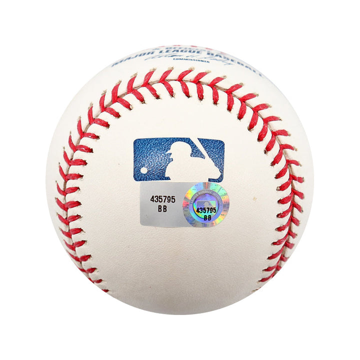 Philip Hughes New York Yankees Autographed Signed OMLB Baseball (MLB Holo Steiner COA)