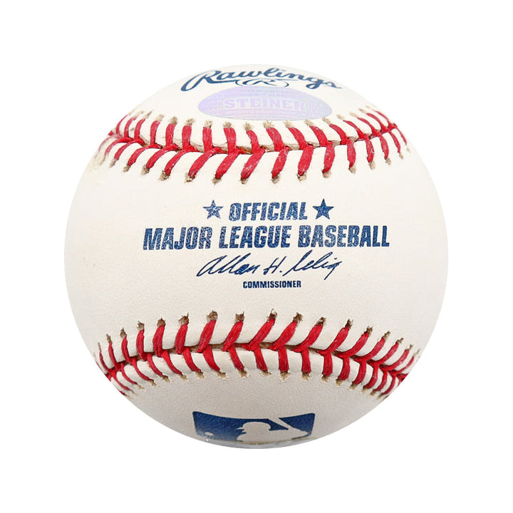 Philip Hughes New York Yankees Autographed Signed OMLB Baseball (MLB Holo Steiner COA)