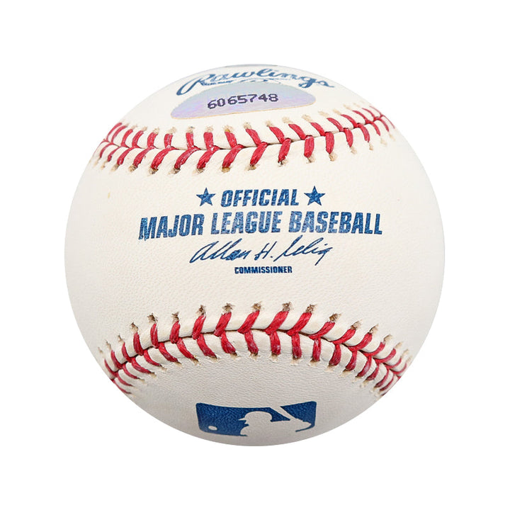 Mark Mulder A's Cardinals Autographed Signed OMLB Baseball (MLB Holo Tristar Holo)