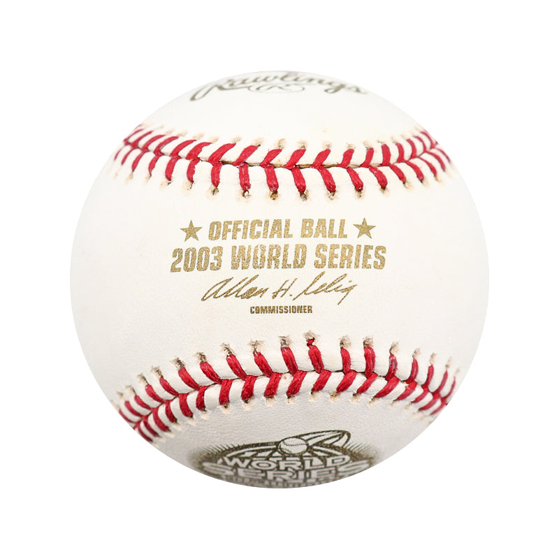 Dontrelle Willis Florida Marlins Autographed Signed Inscribed "D Train" 2003 World Series Baseball (MAB COA)