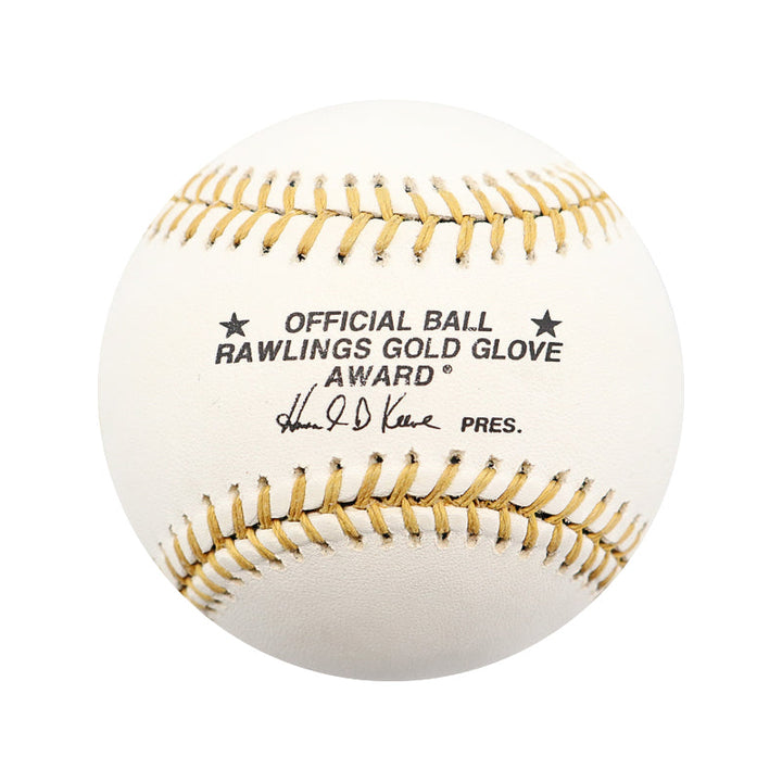 Torii Hunter Minnesota Twins Autographed Signed Gold Glove Award Baseball (JSA Sticker)
