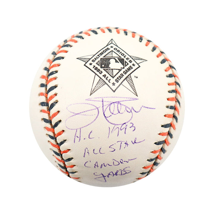 John Olerud Toronto Blue Jays New York Mets Autographed Signed Inscribed "HC 1993 All Star Camden Yards" 1993 All Star Game Baseball (MAB Sticker Only)