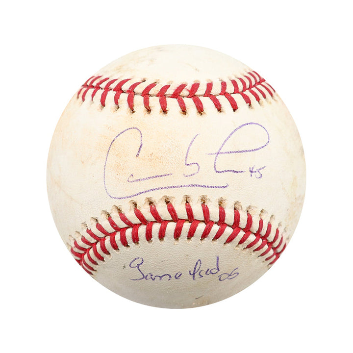 Carlos Lee Chicago White Sox Houston Astros Autographed Signed Inscribed "Game Used 05" OMLB Baseball (ASI COA)