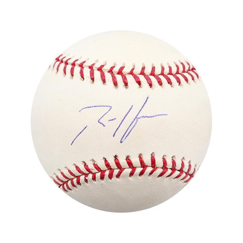 Rich Harden Cardinals Athletics Autographed Signed OMLB Baseball (MLB Holo Tristar Holo)