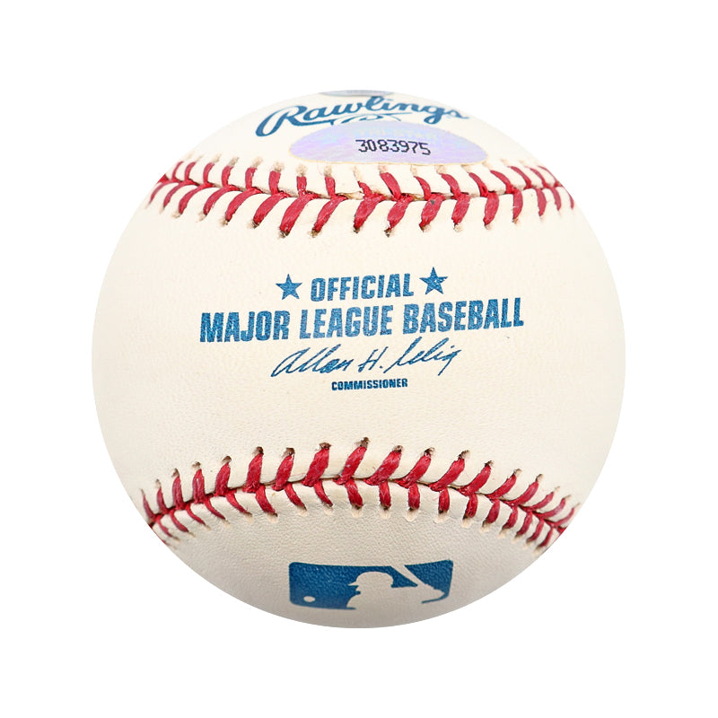 Rich Harden Cardinals Athletics Autographed Signed OMLB Baseball (MLB Holo Tristar Holo)