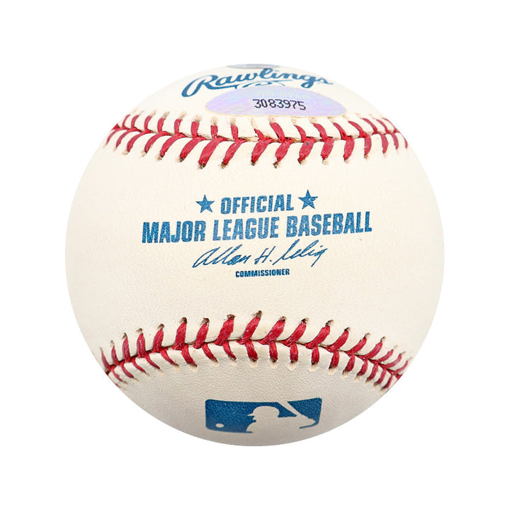 Rich Harden Cardinals Athletics Autographed Signed OMLB Baseball (MLB Holo Tristar Holo)