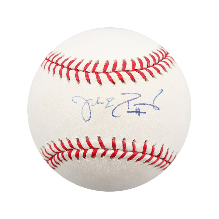 Jake Peavy Giants White Sox Padres Autographed Signed OMLB Baseball (MLB Holo)