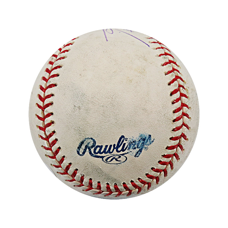 Akinori Iwamura Tampa Bay Rays Autographed Signed OMLB Baseball (JSA COA)