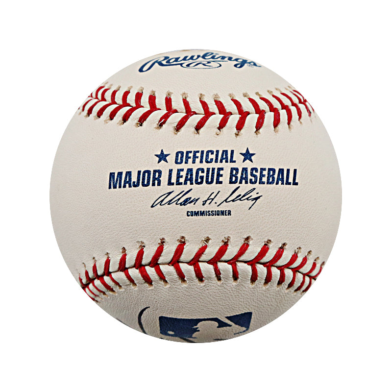 Nelson Figureoa Pirates Mets Astros Autographed Signed OMLB Baseball (JSA COA)
